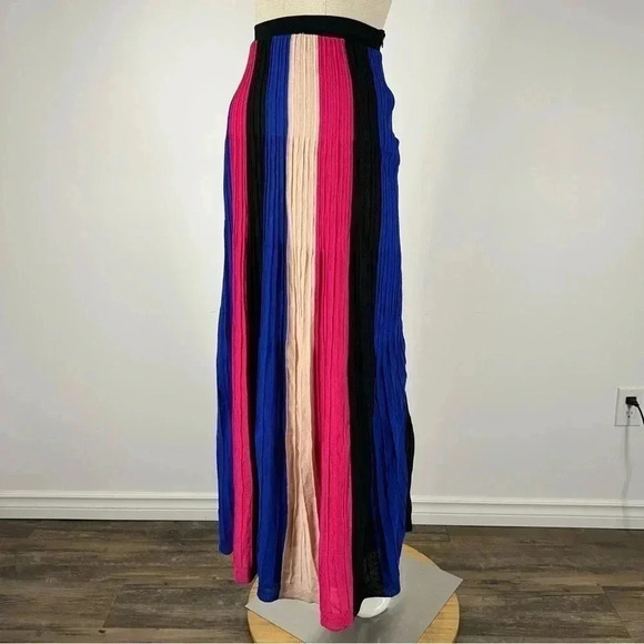 Fashion Nova Innocence Stripe Maxi Skirt S - Picture 4 of 13